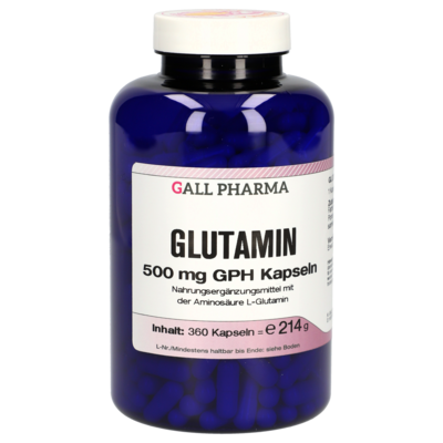 GLUTAMIN 500 mg GPH Kapseln