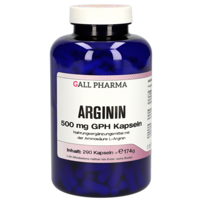 ARGININ 500 mg GPH Kapseln