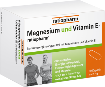 MAGNESIUM UND VITAMIN E-ratiopharm Kapseln