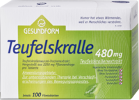 GESUNDFORM Teufelskralle 480 mg Filmtabletten