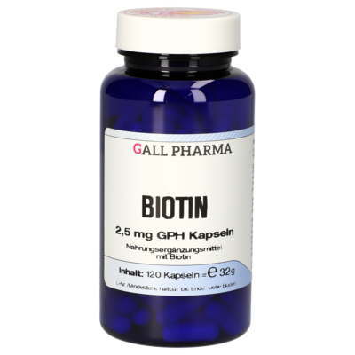 BIOTIN 2,5 mg GPH Kapseln