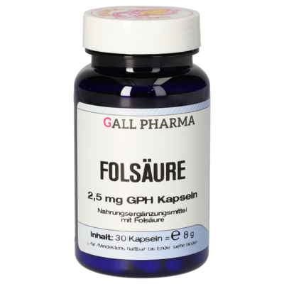 FOLSÄURE 2,5 mg GPH Kapseln