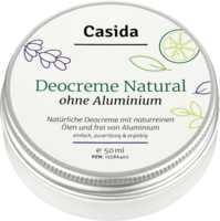 DEO CREME ohne Aluminium natural