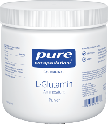 PURE ENCAPSULATIONS L-Glutamin Pulver