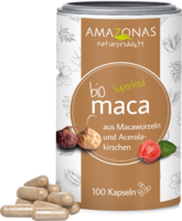 MACA BIO Vegicaps mit Bio Acerola Pulver